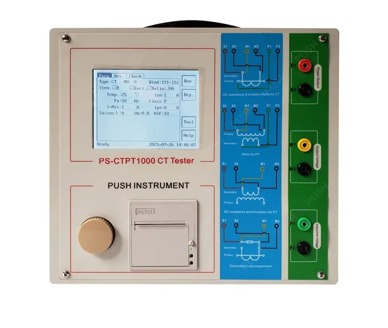 High Security And Convenient Use Are Realized On China Current Transformer Testers